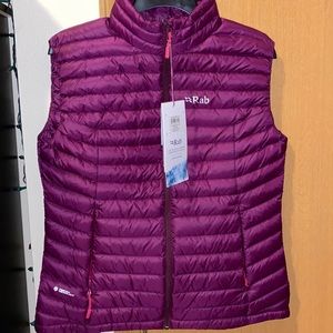 Purple winter vest -Medium